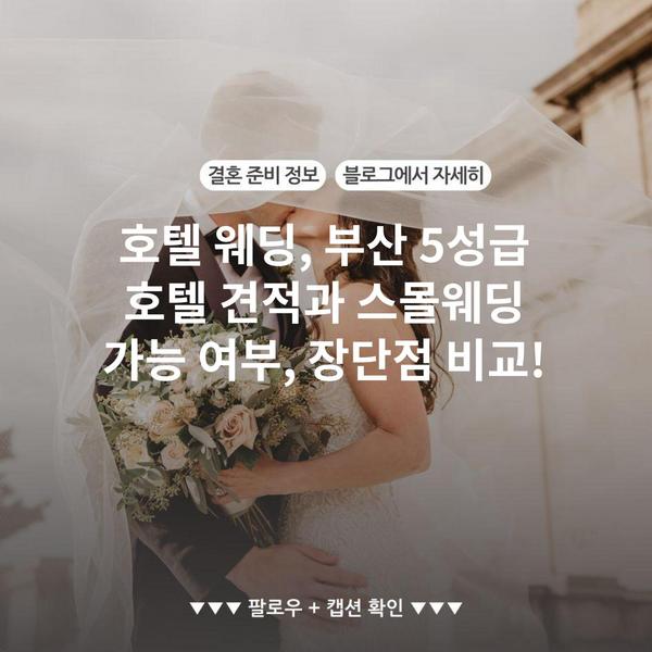 스타일첵 style.check.save-money.co.kr 71 호텔 웨딩, 부산 5성급 호텔 견적과 스몰웨딩 가능 여부, 장단점 비교!