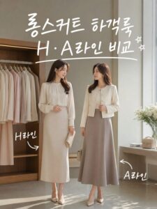 롱스커트 하객룩 H·A라인 비교 고르는 법과 실패 줄이는 체크포인트 2 pillar imagegen2