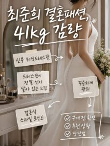 최준희 결혼패션, 41kg 감량 신부 고르는 법과 실패 줄이는 체크포인트 사기 전 꼭 보세요 2 pillar imagegen2 4