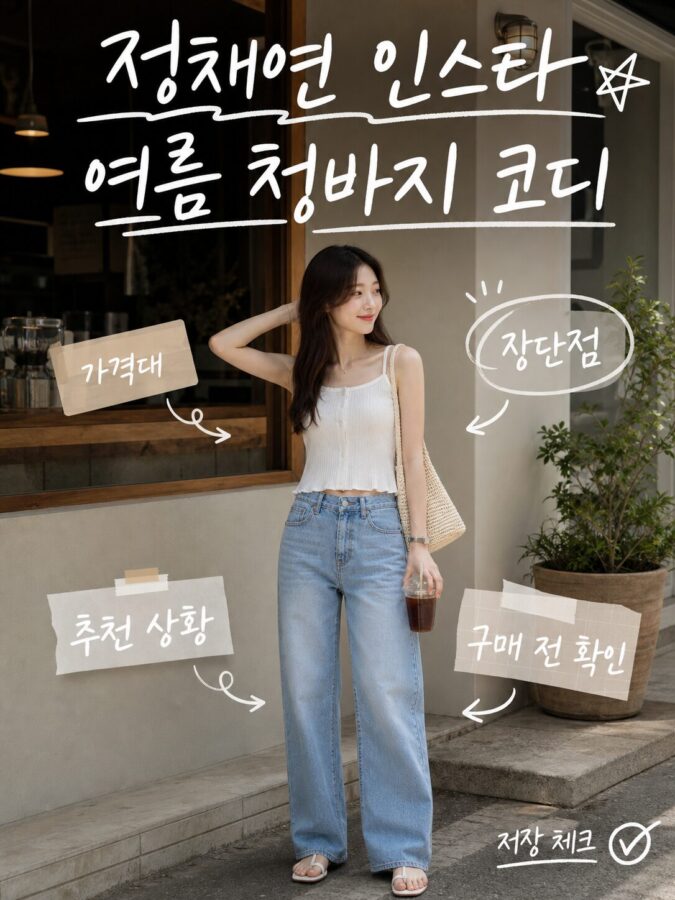정채연 인스타 여름 청바지 코디 가격·후기 보기 전 확인할 장단점 실패하기 전에 확인하세요 3 정채연 인스타 여름 청바지 코디 고르는 법과 실패 줄이는 체크포인트 사기 전 꼭 보세요