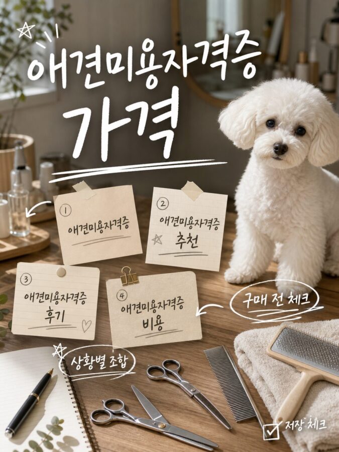 애견미용자격증 가격·후기 보기 전 확인할 장단점 3 support b imagegen2 1