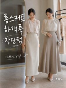 롱스커트 하객룩 H·A라인 비교 가격·후기 보기 전 확인할 장단점 2 support b imagegen2