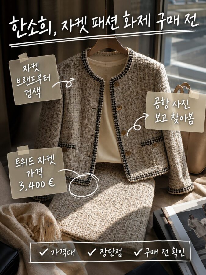 한소희, 자켓 패션 화제 가격·후기 보기 전 확인할 장단점 실패하기 전에 확인하세요